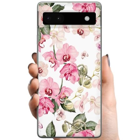 Yhteensopiva Puhelinkuori Google Google Pixel 6a Kukat