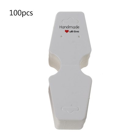 Presentetiketter DIY Hantverk Kraftpapper Etiketter Tomma Hantverkspapper Etiketter för Konst Bröllop Födelsedagar Rektangeletiketter 100st