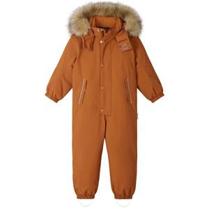 Reima Cinnamon Brown Stavanger Snowsuit - Coveralls - 98 CM - Brown - Junge