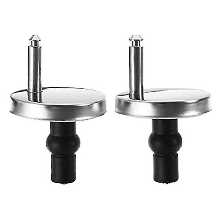 2 sett toalett hengsel fester topp skruer hengsler beslag gummi tilbake til vegg for toalett hengsler erstatning