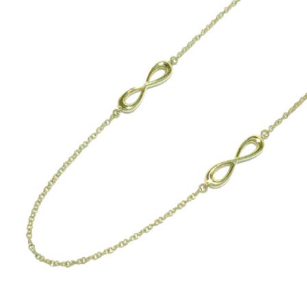 Tiffany & Co. Pre-owned Pre-owned Farvet Guld halskaeder Gul, Dame Vintage Smykker, Størrelse: ONE Size