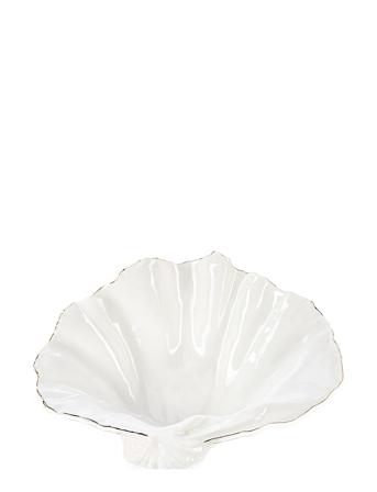 Shellbowl Home Decoration Vases Hvit Carolina Gynning*Betinget Tilbud