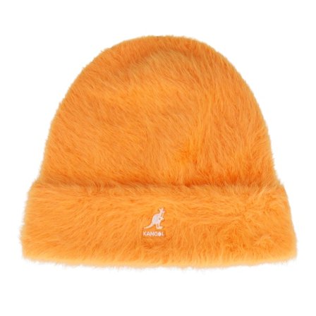 Kangol - Orange cuff Bonnet - Furgora Beanie Electric Kumquat Cuff @ Hatstore