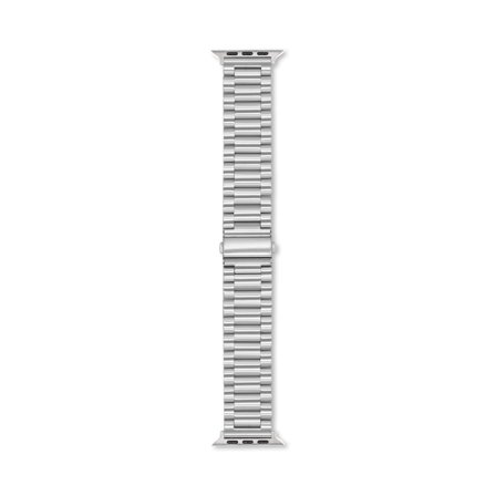 Borstat Metallarmband 3-Länkar till Apple Watch 38/40/41mm - Silver | Armband Från Yedi