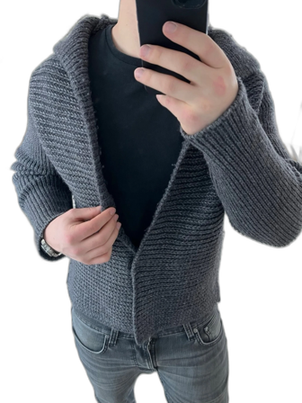 Stickad cardigan