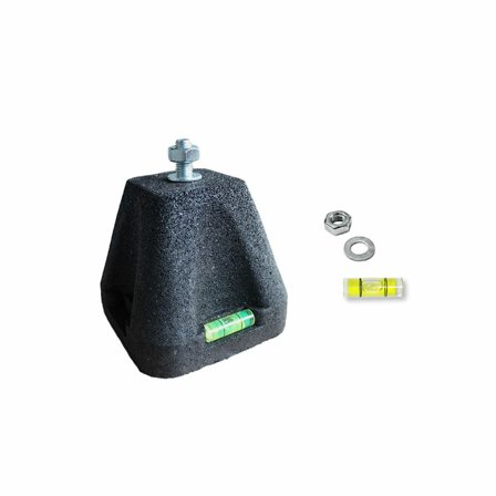 Supporto a pavimento Gia antivibrante 100x100x100 mm