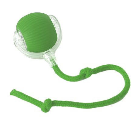 Interaktiv Ballleke for Katt - Automatisk Rullende Ball med Kunstig Hale, Elektrisk Leke