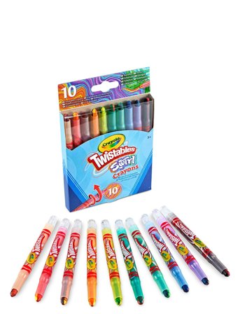 Crayola | Crayola 10 Swirl Mini Twistable Crayons | ONE SIZE