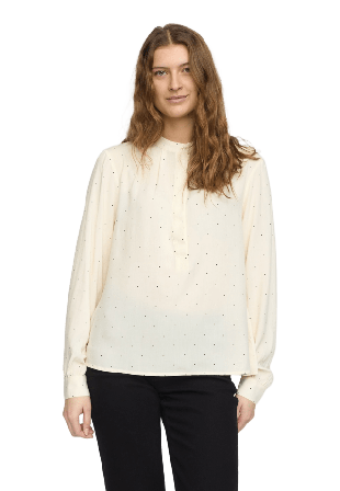 Soft Rebels Srmargot Freedom Blouse - Arctic Wolf Blusar Dam M