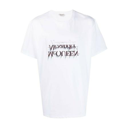 Alexander McQueen T-Shirts Hvid, Herre