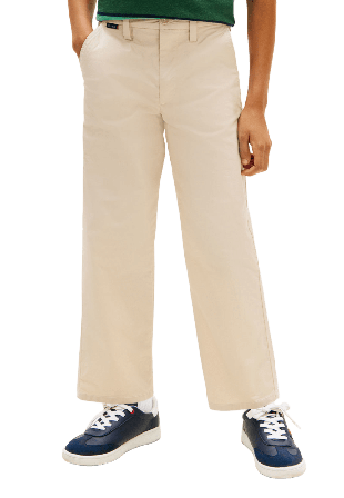 Tommy Hilfiger Baggy Chino Pant Byxor Herr Beige 152