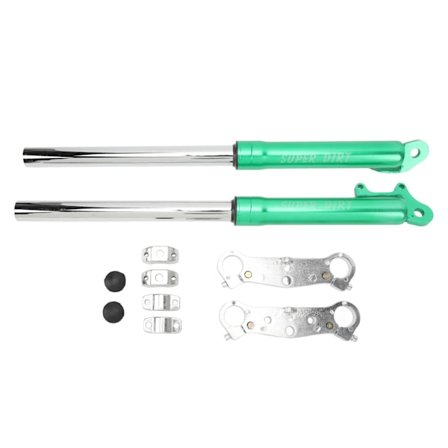 Etuhaarukan iskunvaimennin metalliseos jousitushaarukka iskunvaimennin Dirt Mini Pocket Bike 47cc 49cc 2-tahti