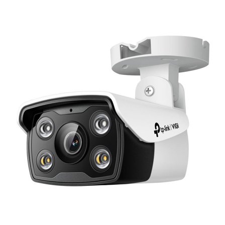 TP-Link 4MP Outdoor Full-Color Bullet Network Camera SPEC: H.265+/H.265/H.264+/H.264, 1/3" Progressive Scan CMOS, Color/0.005 Lux@F1.6, 0 Lux with