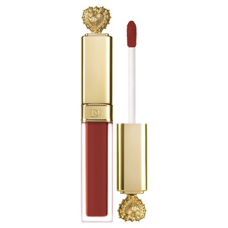 Dolce&Gabbana Everkiss Liquid Lip Rossetto liquido soft matte no transfer 150 Courage - Marrone mattone 5ml - Rossetto
