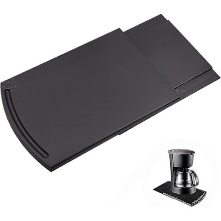 Kaffe Maskin Matta Kök Glidande Kaffe Bricka Utbyggbar Kaffe Maskin Hyllor Kök Hjälpare Glidande Bräda Helt Automatisk Kaffe Maskin Bricka, Bette