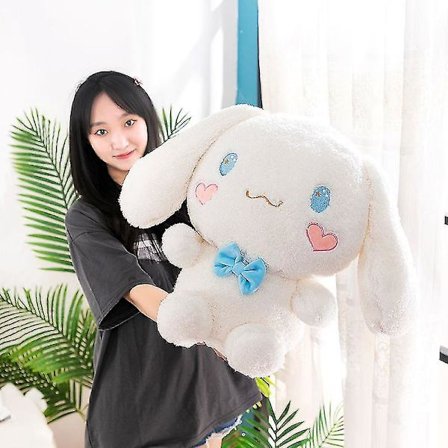 Kompatibel Sanrio Kawaii Cinnamoroll Anime Hund Plyschleksak Kudde Gosedjur Komfort Mjuk Peluche Dockor Barn Födelsedag Julklapp Leksak