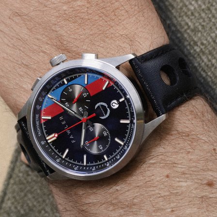 Monterey | Red and Blue Racing Watch for Men - Wrist watches
