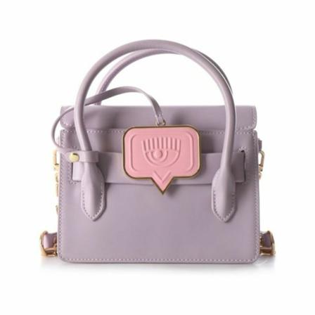 Chiara Ferragni Collection Bags Lilla, Dame Skuldertasker, Størrelse: ONE Size
