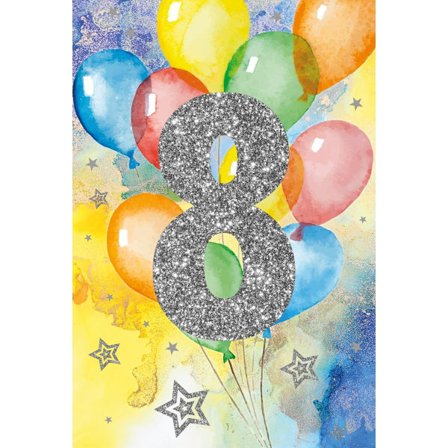 Håndlagde Kort Alder Er Bare Et Tall 8 År