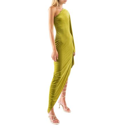 Alexandre Vauthier Maxi Klänning grön, Dam, Dam, Storlek: M