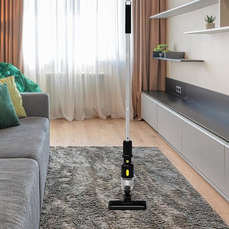 Dammsugare, liten sladdlös handhållen dammsugare, USB-laddning litiumbatteri, dammsugare för tangentbord, dator (svart)