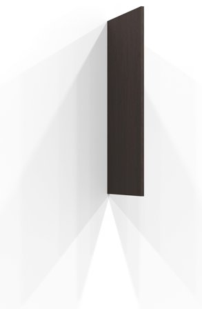 Svedbergs 712869 Täcksida till väggskåp Brun Ask, Badrum