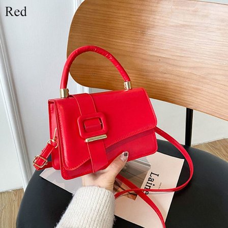 Skulderveske Messenger Bag RØD