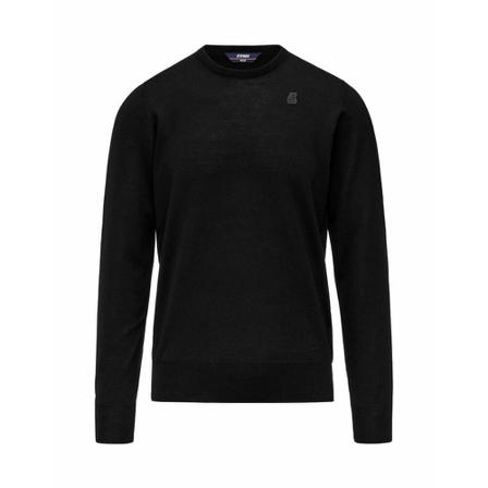 K-Way jumper Sort, Herre Strik