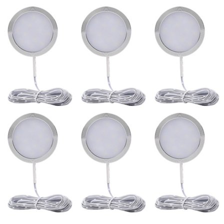 yyhh Dimbar LED-belysning under skap, belysning for kjøkkenbenk Positivt hvitt [dB}