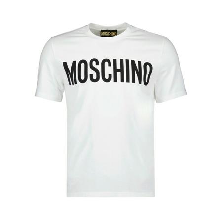 Moschino T-Shirts Hvid, Herre