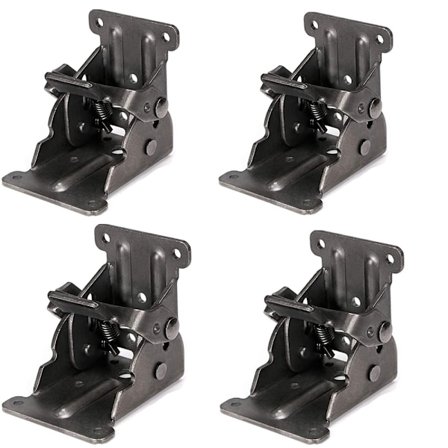 4 st självlåsande gångjärn, vikbara stödbensbeslag, hörn B