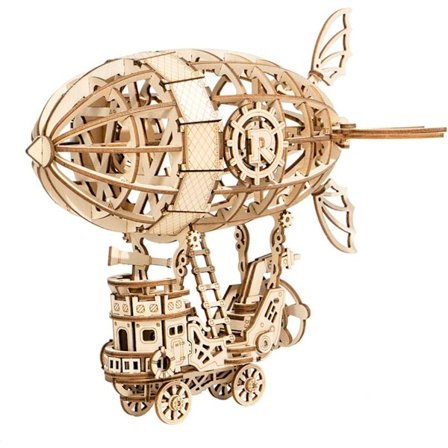 3D træpuslespil Konstruktionsspil DIY 3D puslespil Konstruktionssæt til børn og voksne (Ai