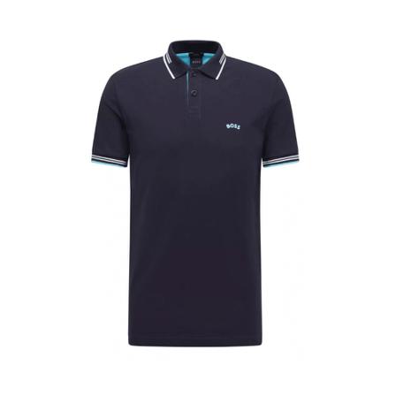 Hugo Boss Polo Paul Curved Blå, Herre