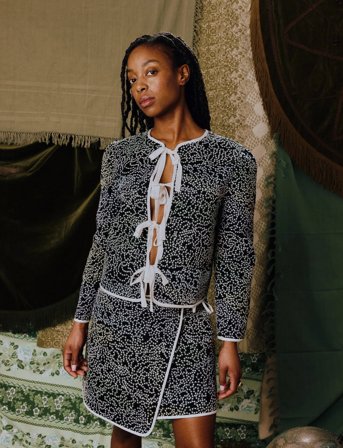 Helmstedt Ella Mini Skirt - Black - XS