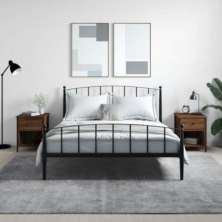 Maison Exclusive - Natborde 2stk egetræ brun 40x42x50cm ingeniørtræ