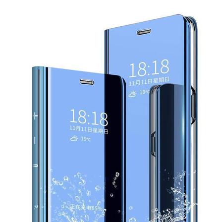 Hög Kvalitet Flip Fodral För One Plus 8 Pro Blå Blå