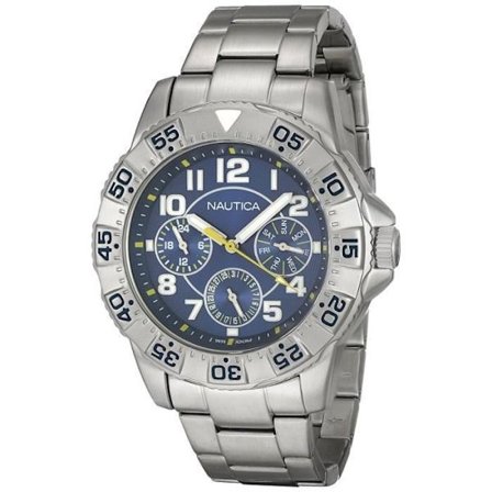 Ur - Nautica - NAD16552G - Kvarts - Analog - Blå Stål