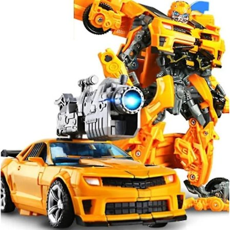 Transformer Bil Robot Legetøj Tyrannosaurus Rex Triceratops Optimus Prime - Perfekt Bumblebee