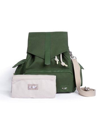 KAOS Ransel Changing Bag - Green - ONE SIZE