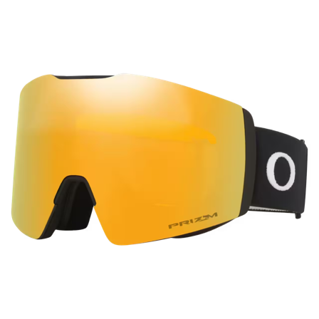 Gogle na Skuter Śnieżny Oakley Fall Line L z Matowo-Czarnym Paskiem Czarny/Żółty