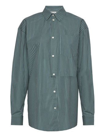 WOOD WOOD | Jade Poplin Stripe Shirt | 36