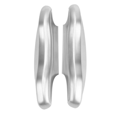 2 stk. Porsche Cayenne Macan Panamera Carrera Fjernbetjening Nøgle Fob Cover Skal Beskyttelsesetui Sølv