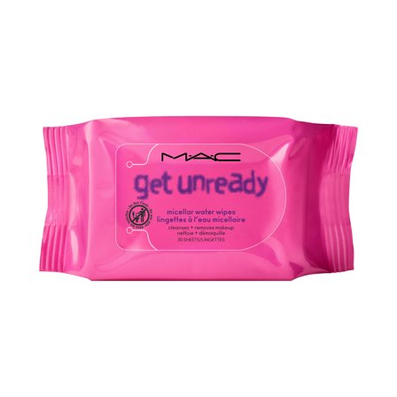 MAC Detergenti Get Unready Micellar Water Wipes 30pz - Salviettine viso