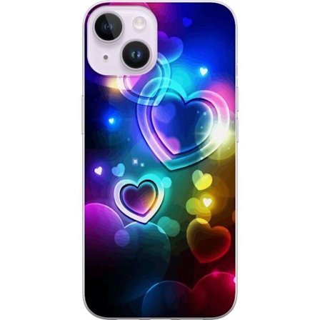 Yhteensopiva Puhelinkuori Apple Apple iPhone 14 Plus NeonRakkaus