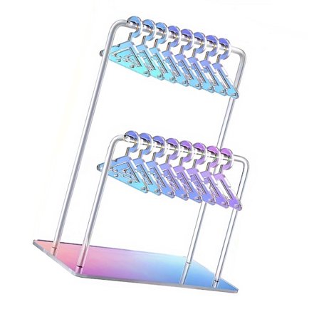 Praktisk Øredobber Display Stativ Unik Smykkeorganisator Halskjedeholder