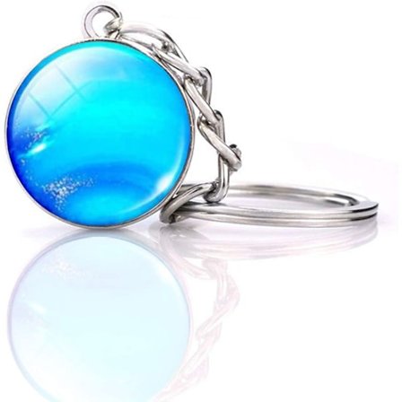 Sol System Planet nøglering Tilbehør Vedhæng Glød I Mørket, Neptun