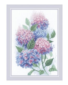 Broderipakke Bilde Blomster - Riolis