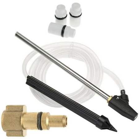 Hiekka- ja vesipuhalluslaite autonpesuriin, puutarhaletkun puhdistin, vakaa märkähiekkapuhallus, korkeapaineinen työkalu Lavorille