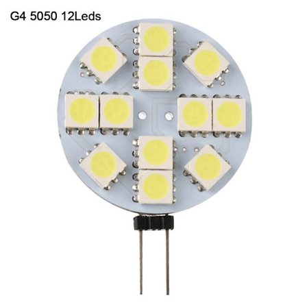 G4 LED-pærer Rund Spotlight-pære G4 5050 12LEDS G4 5050