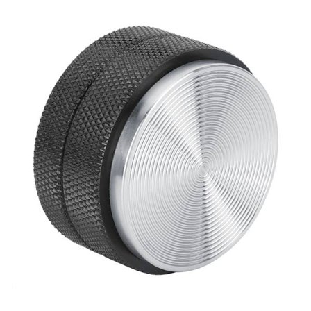 58mm Halkfri Kaffepress i Rostfritt Stål för Kommersiellt Bruk Svart Gängbas